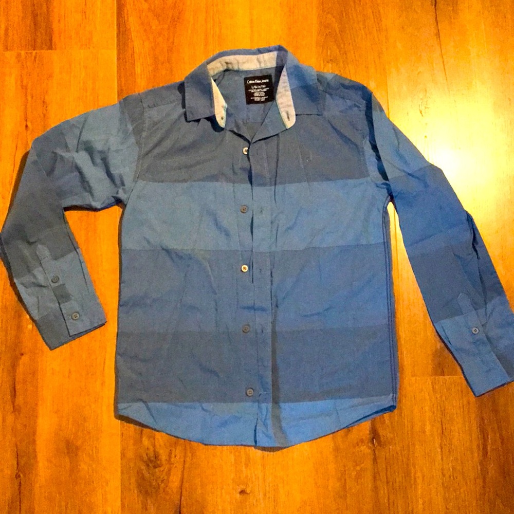 Boys Calvin Klein button up